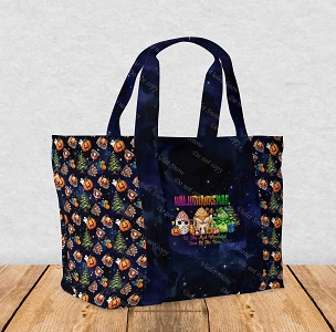 Happy HalloThanksMas Mugs Bag Rapport
